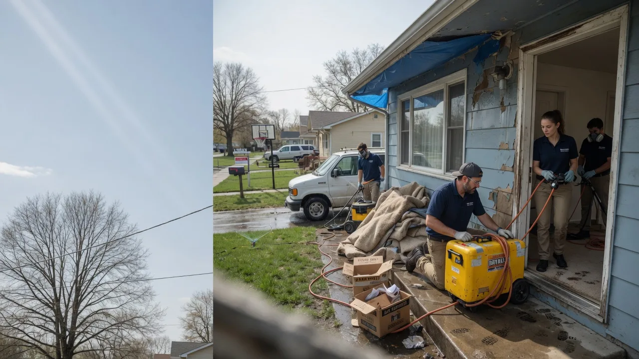 Basement Flood Cleanup in Young America, MN near me
